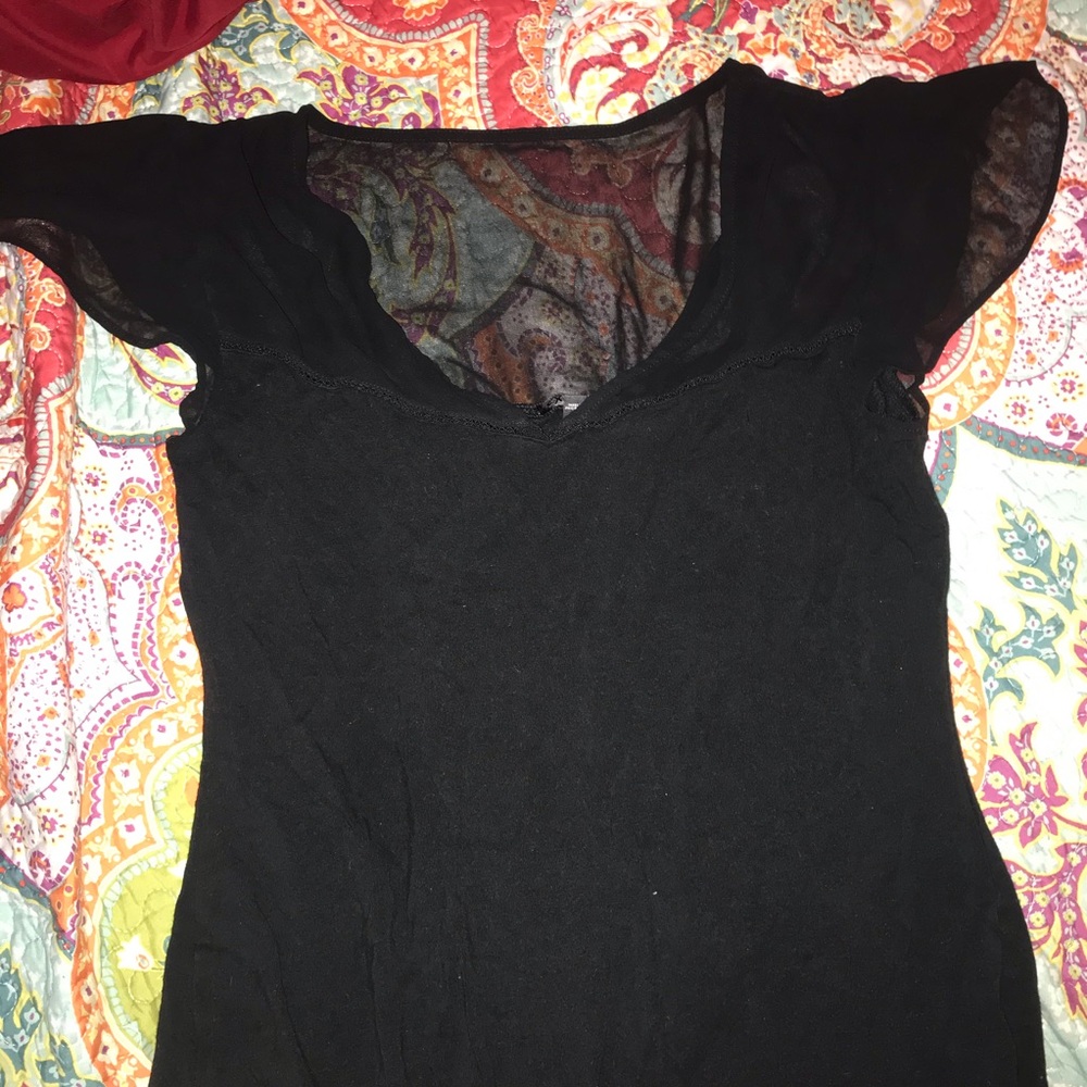 Express Black Blouse